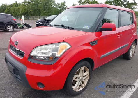 2011 Kia Soul + из США, поврежденный, VIN KNDJT2A21B7242457
